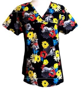 Disney’s Winnie the Pooh & Eeyore Scrub Top